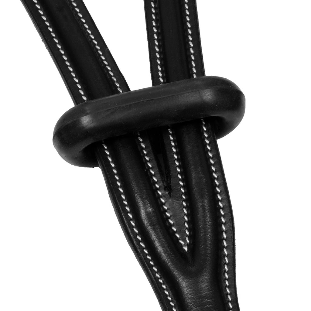 Collier martingale with contrast stitching