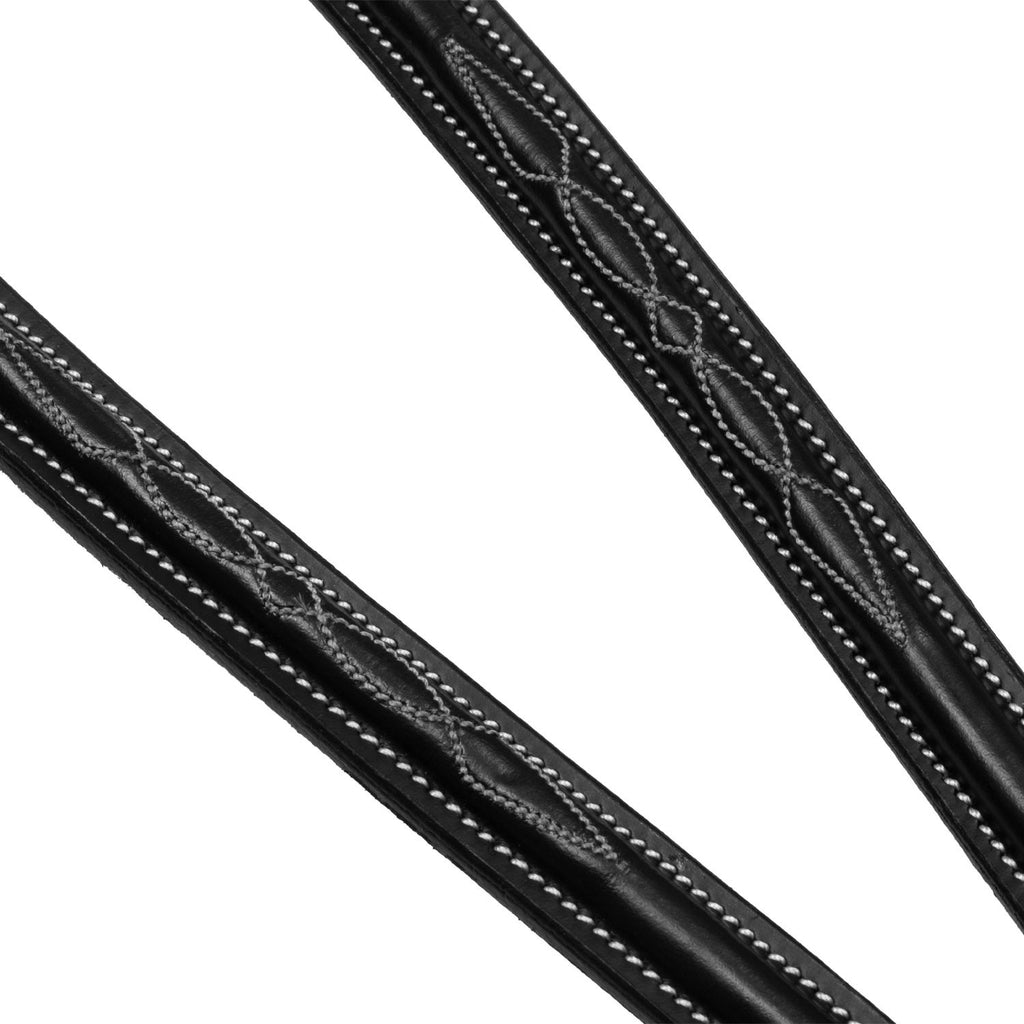 Collier martingale with contrast stitching