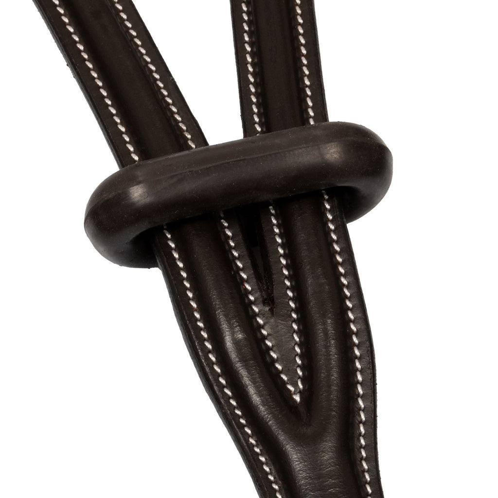 Collier martingale with contrast stitching