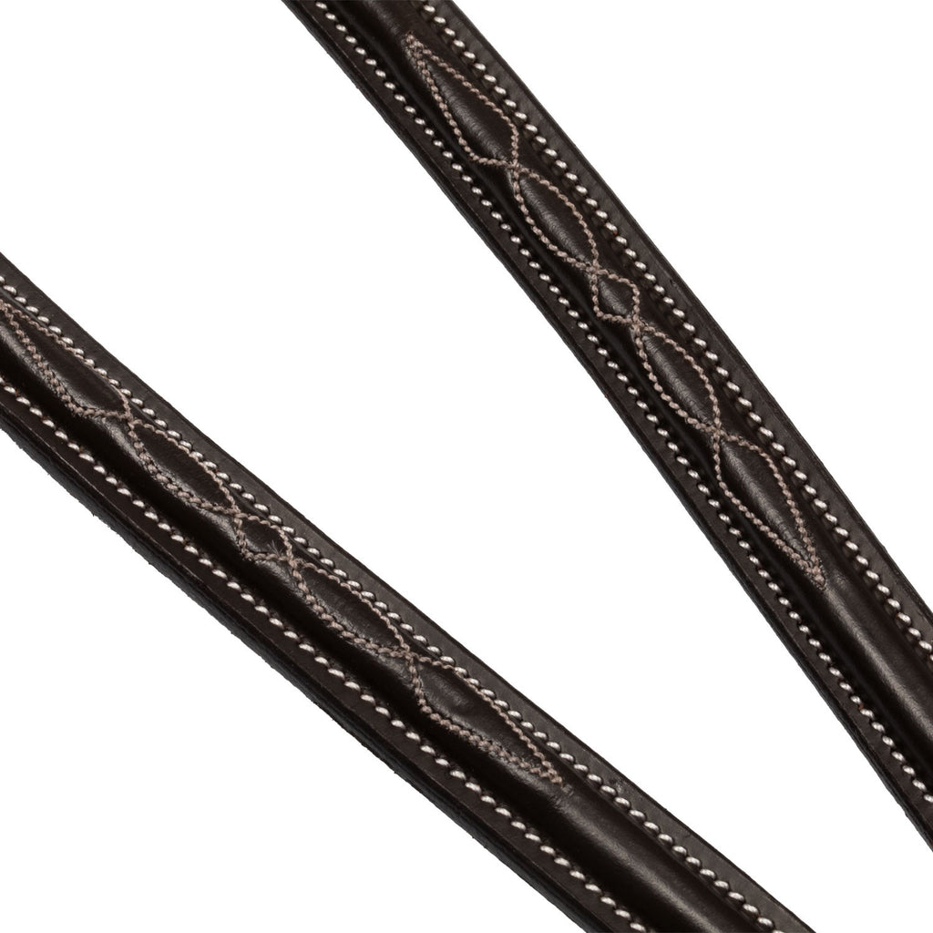 Collier martingale with contrast stitching