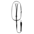 Collier martingale with silver stitching