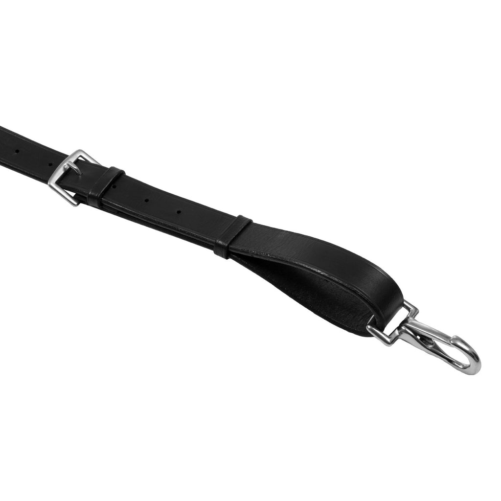 Collier martingale with silver stitching