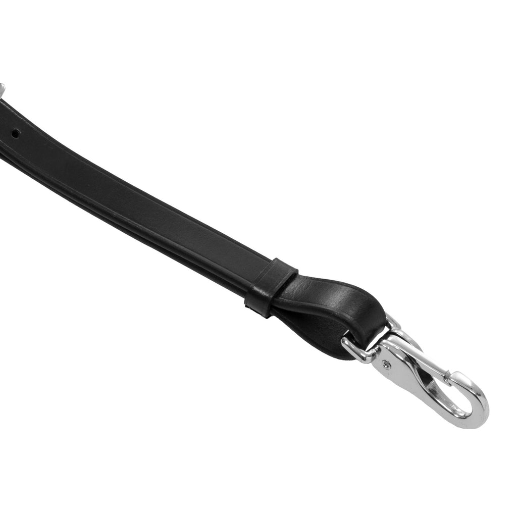 Martingale leather silver seams