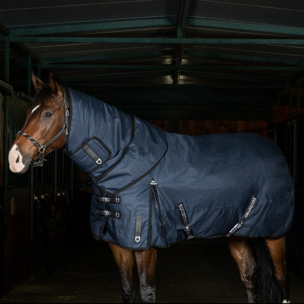 Paddock neck cover in rip-stop fabric