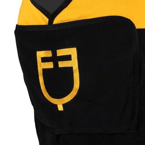Equestro Bicolour anti-pilling fleece rug