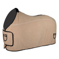Fleece rug with flap front closure