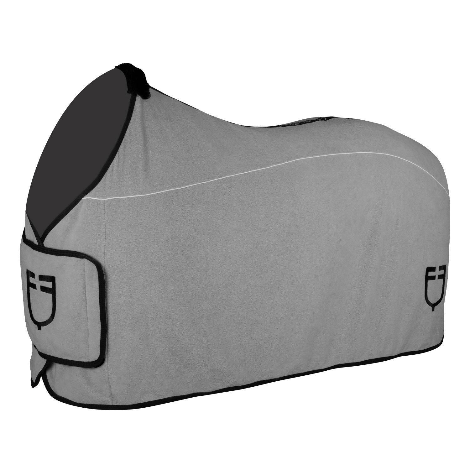 Equestro Fleece rug with flap front closure