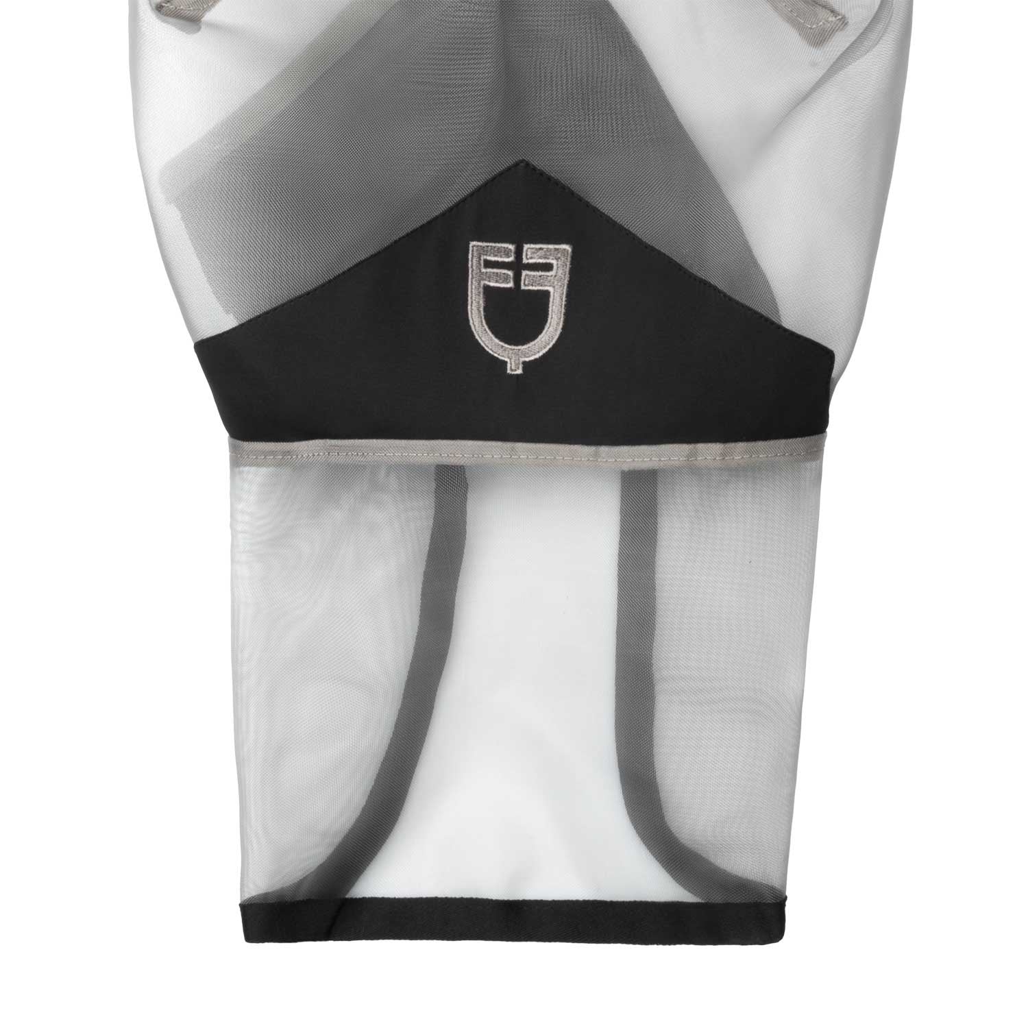 Full face fly mask with logo