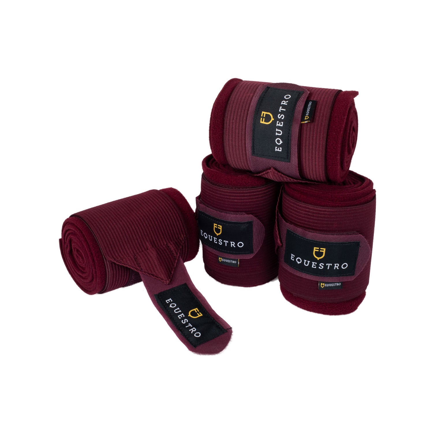 Equestro Breathable fleece bandages with elastic
