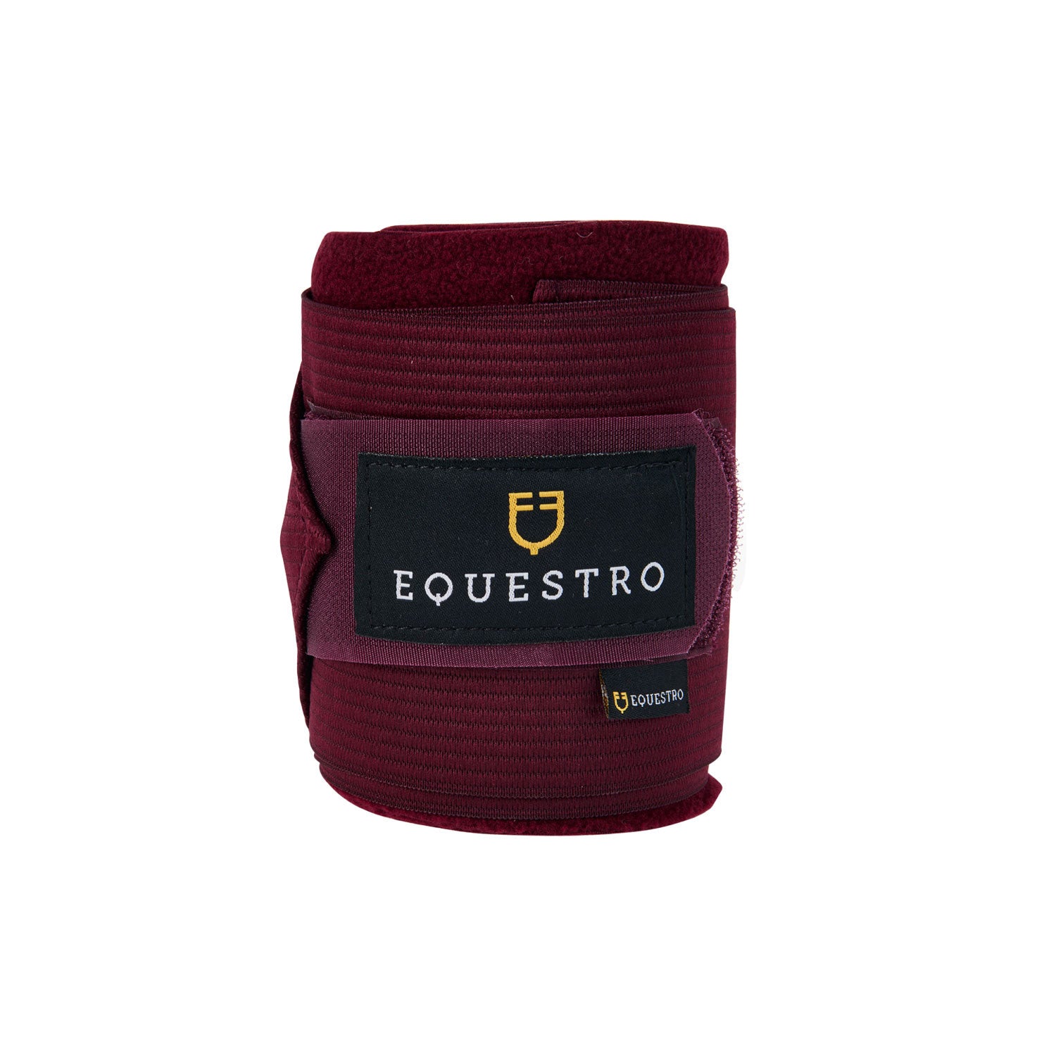 Breathable fleece bandages with elastic