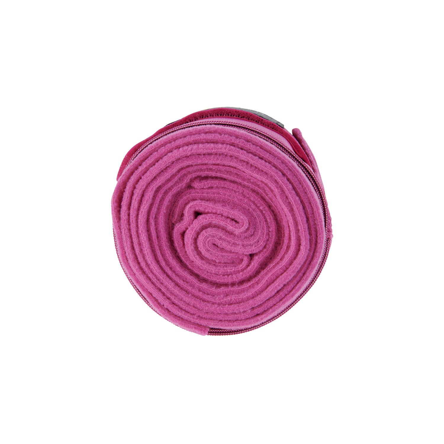 Breathable fleece bandages with elastic