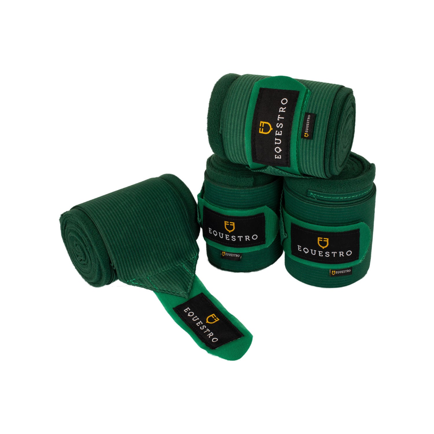 Equestro Breathable fleece bandages with elastic
