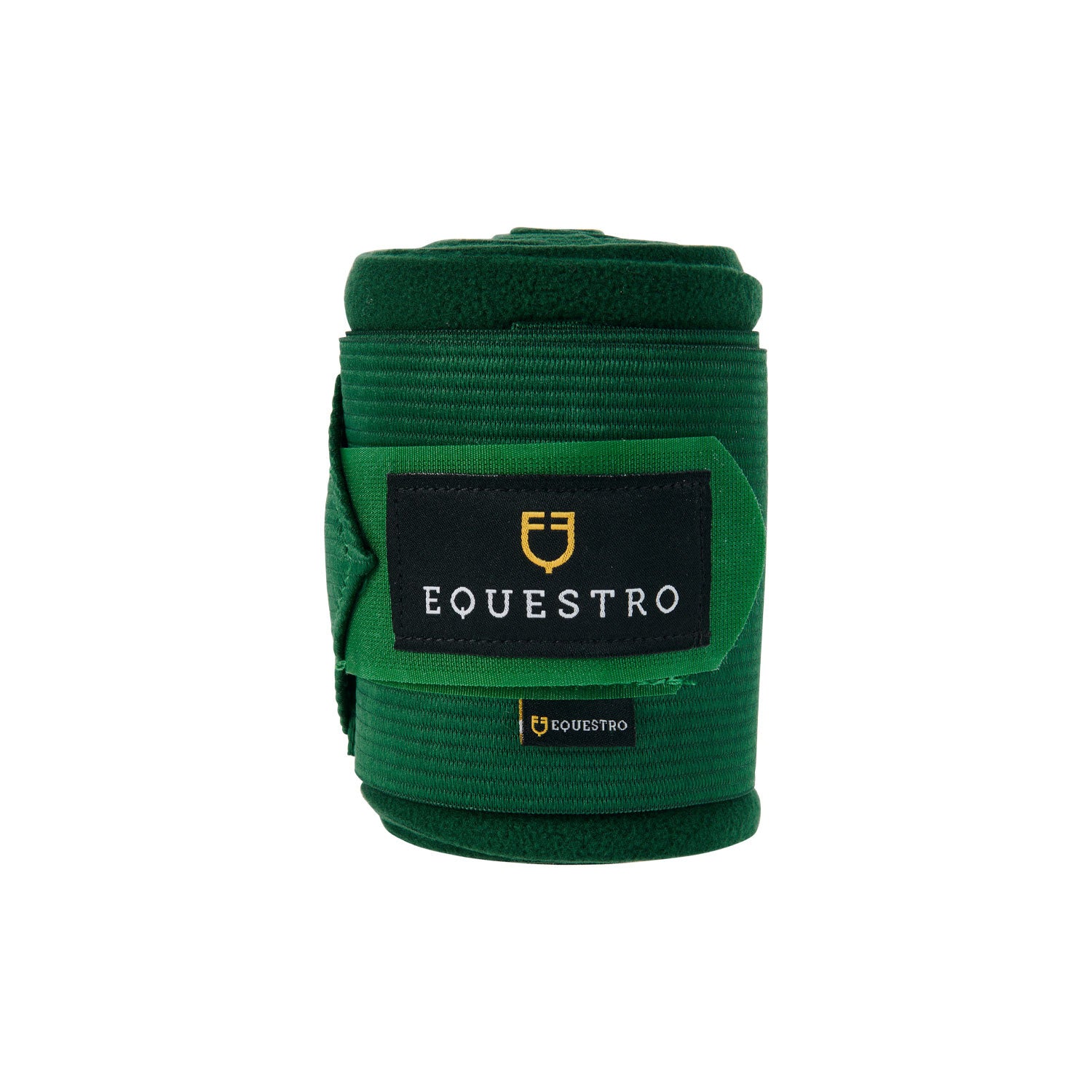 Breathable fleece bandages with elastic