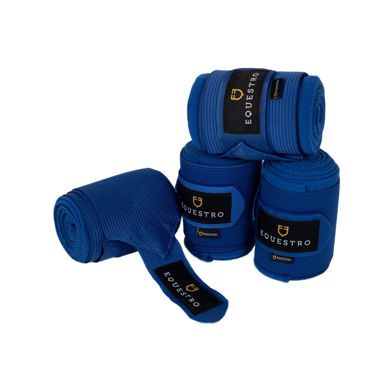 Equestro Breathable fleece bandages with elastic