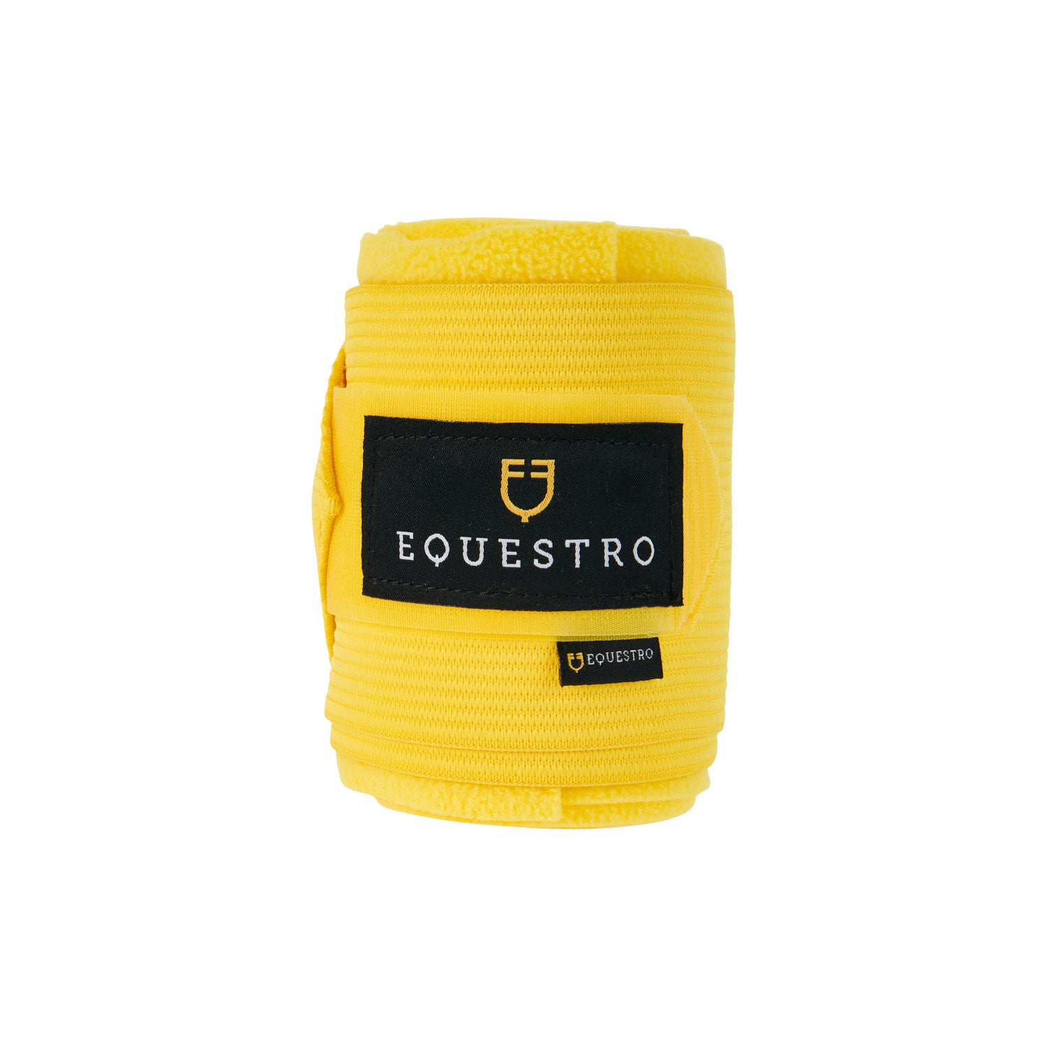 Breathable fleece bandages with elastic