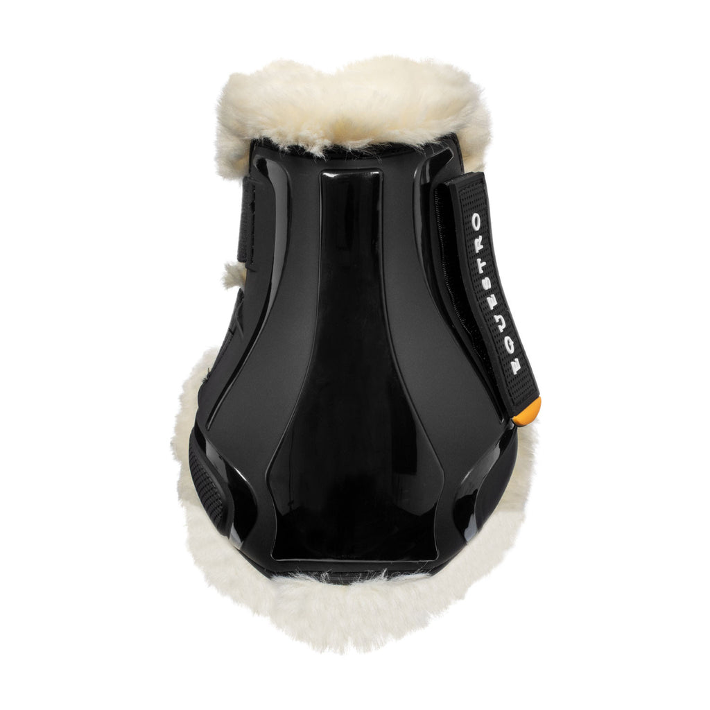 Fetlock boots in TPU and synthetic sheepskin