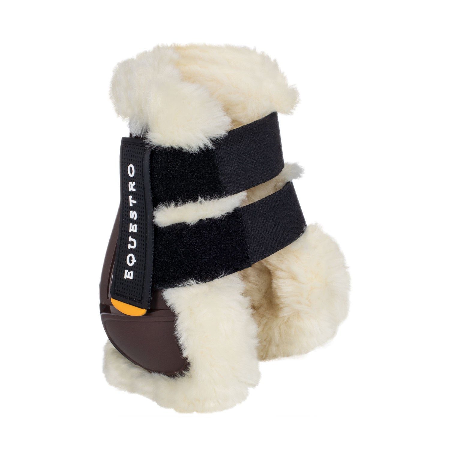 Fetlock boots in TPU and synthetic sheepskin