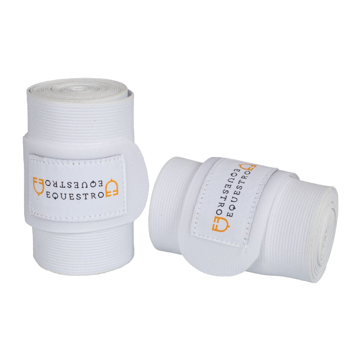 Elastic bandages with hook-and-loop fastening