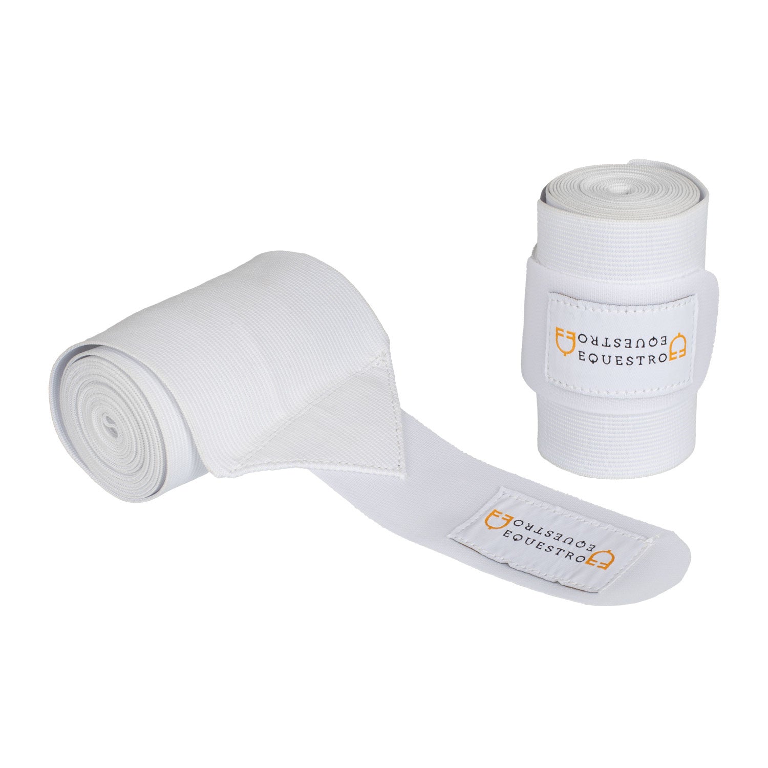 Elastic bandages with hook-and-loop fastening