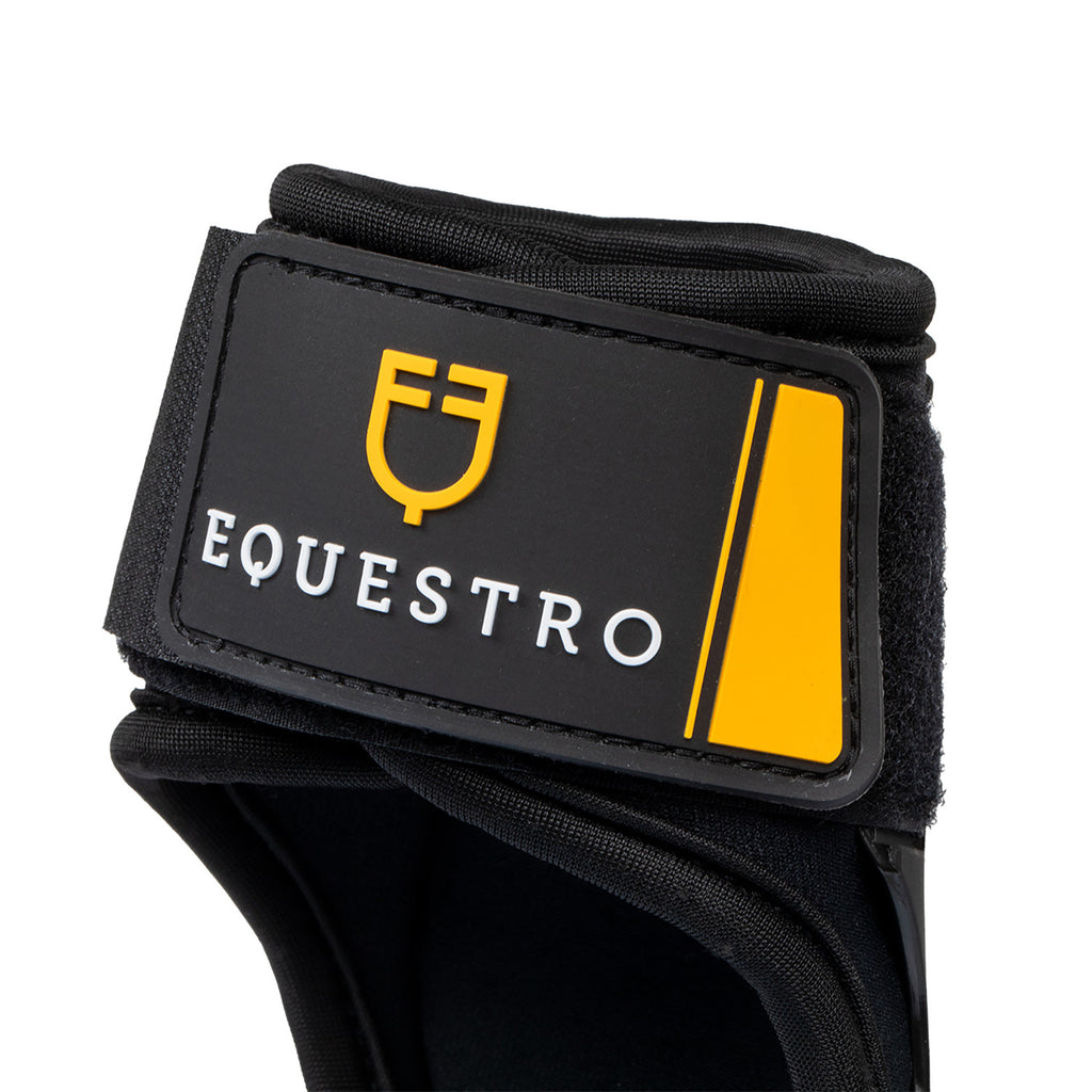Neoprene fetlock boots hook-and-loop closure