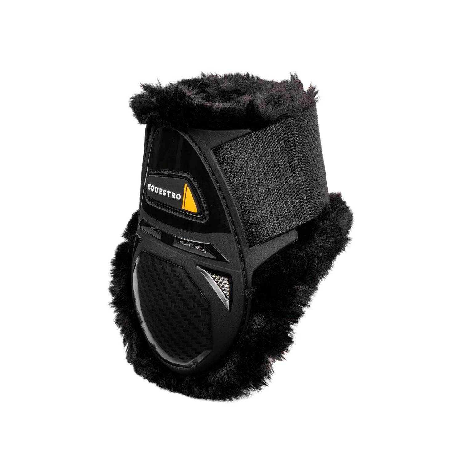 Spider Man fetlock boots with synthetic sheepskin