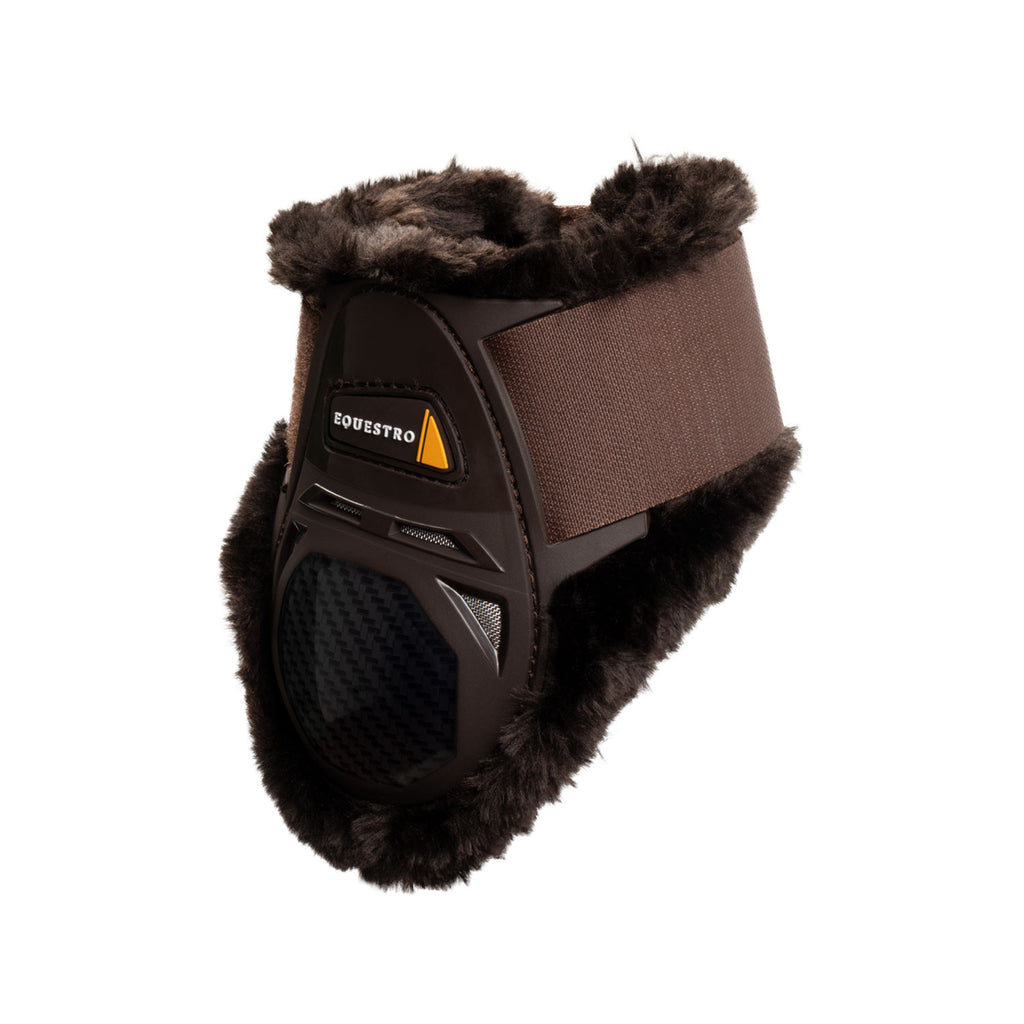 Spider Man fetlock boots with synthetic sheepskin