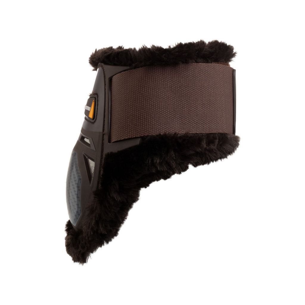 Spider Man fetlock boots with synthetic sheepskin