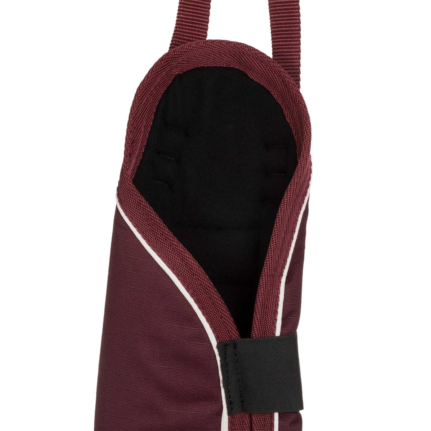 Travelling boots set and tail guard with rubber patch
