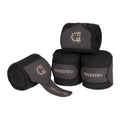 Fleece bandages with rhinestone logo