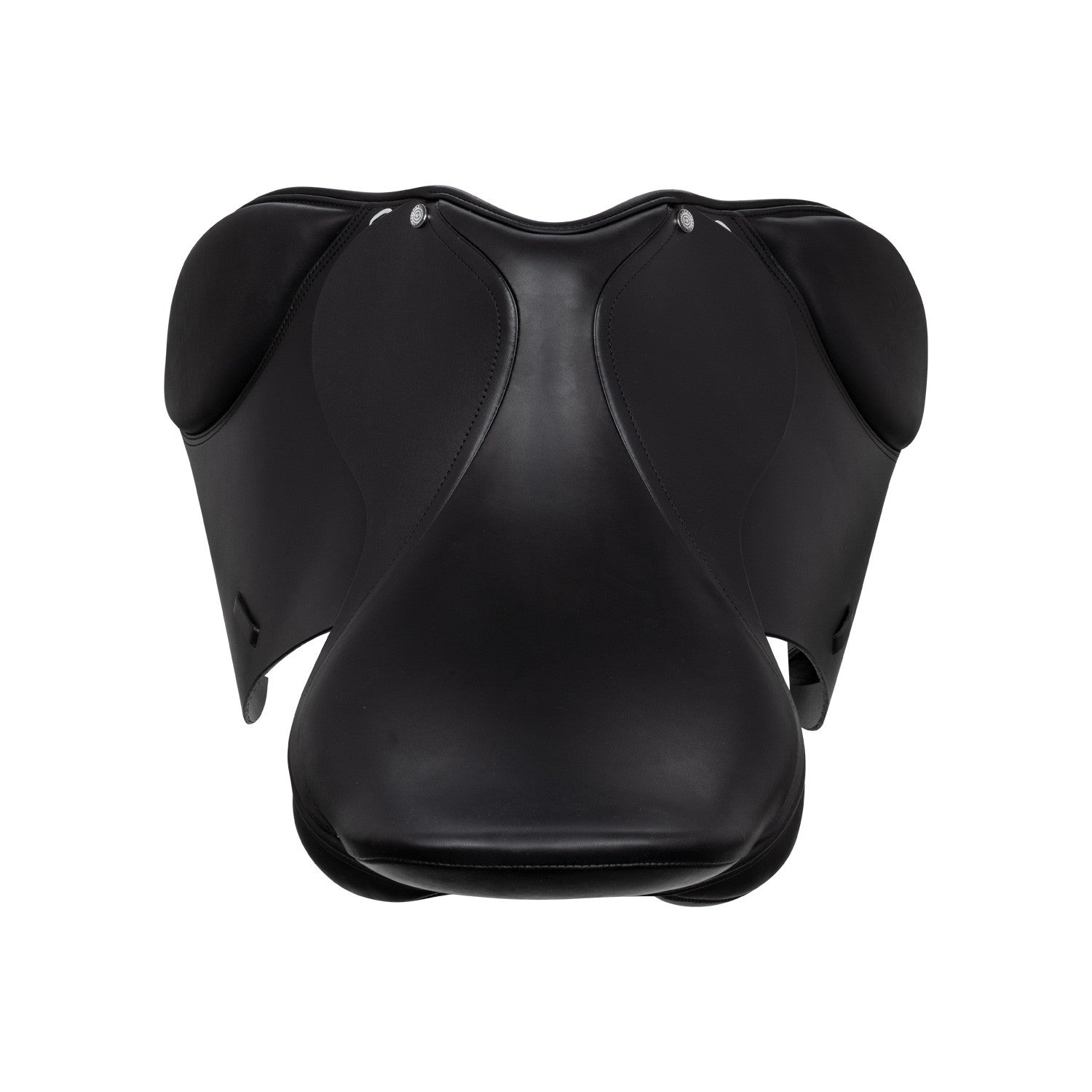 Leather eventing saddle