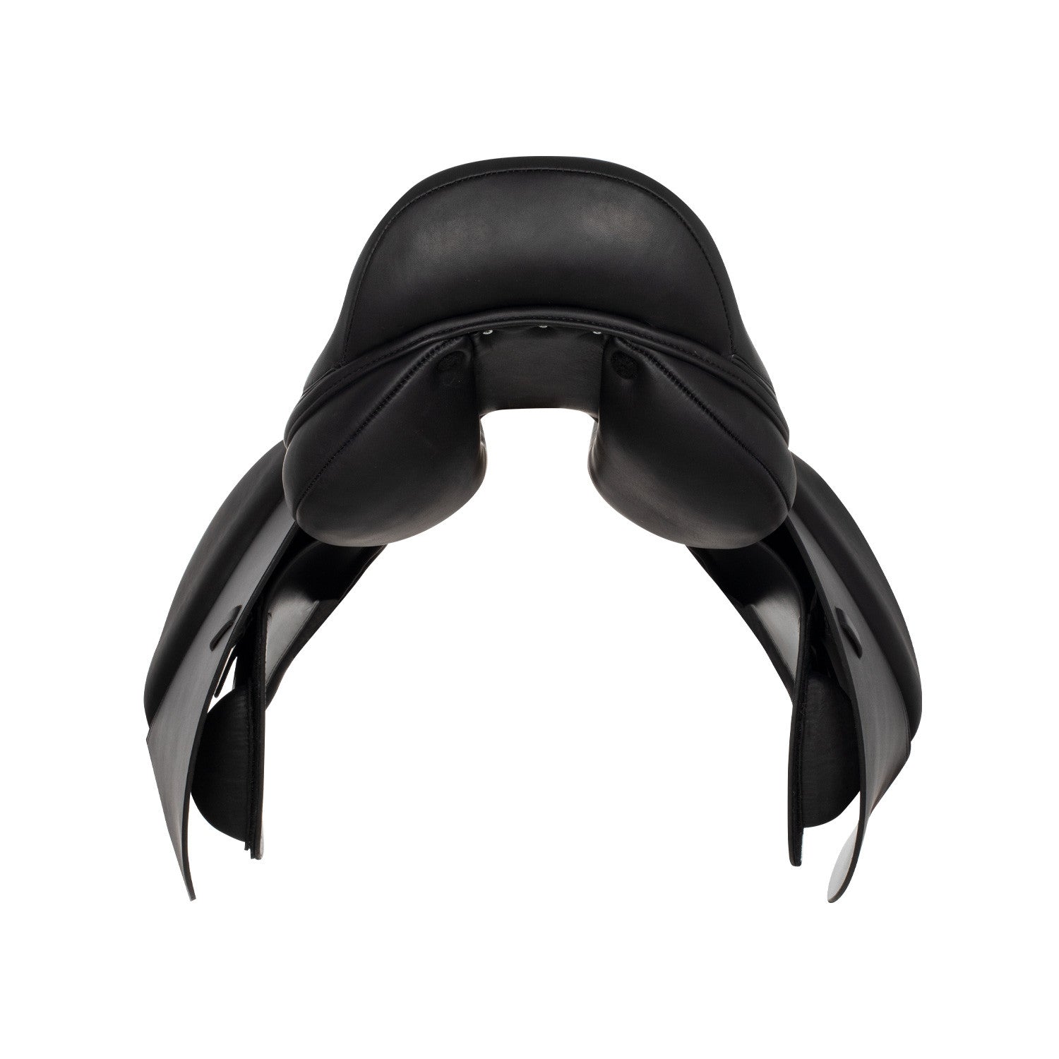 Leather eventing saddle