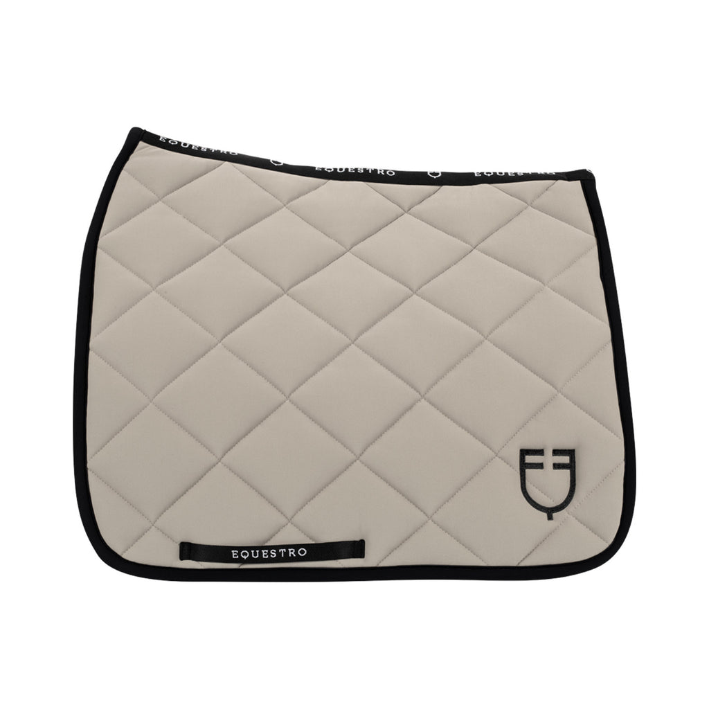Dressage saddle pad in technical fabric