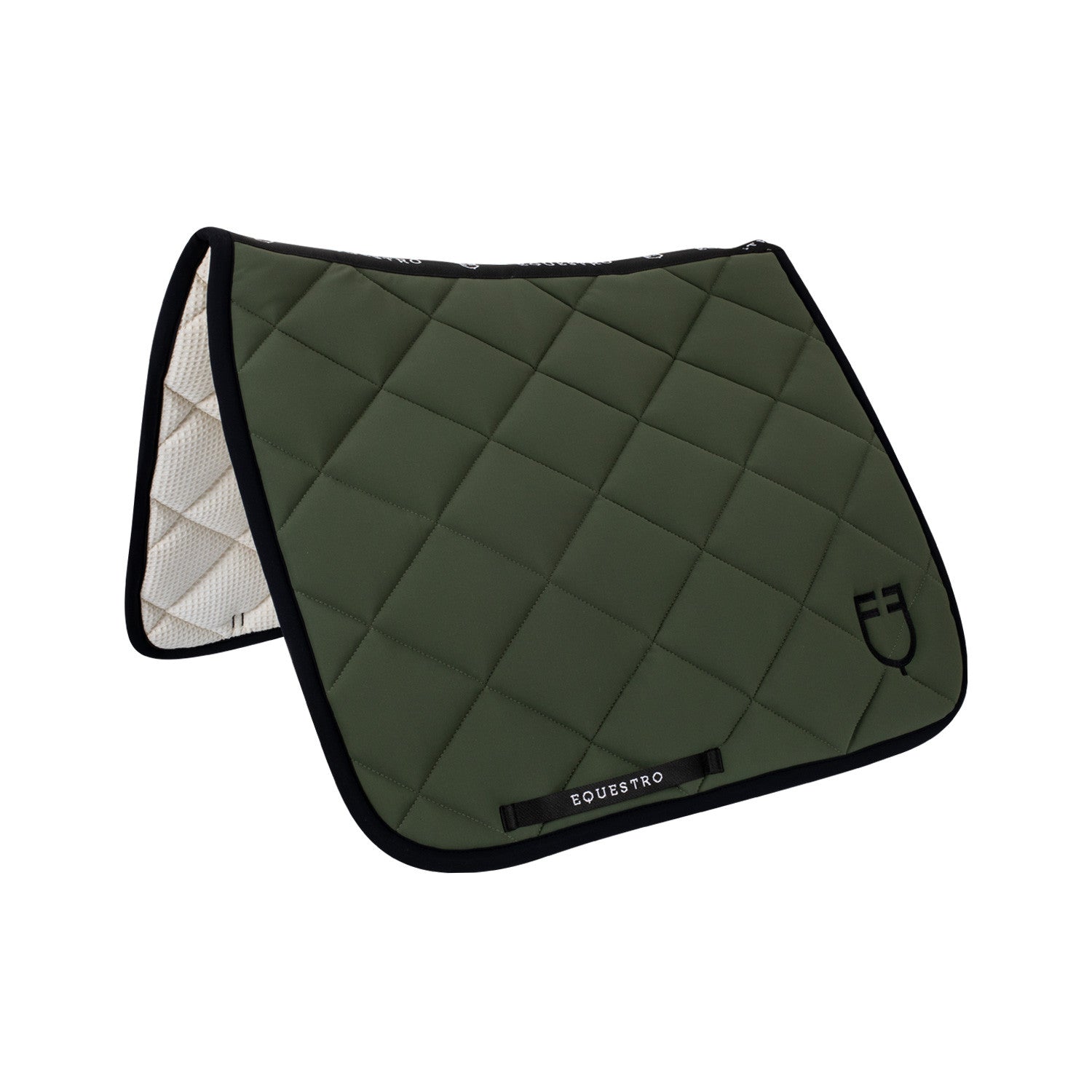 Equestro Dressage saddle pad in technical fabric