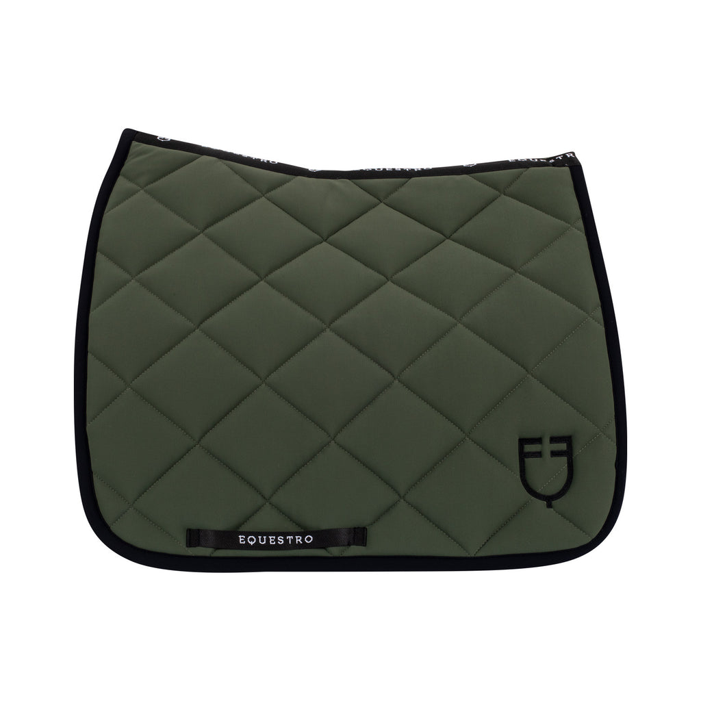 Dressage saddle pad in technical fabric