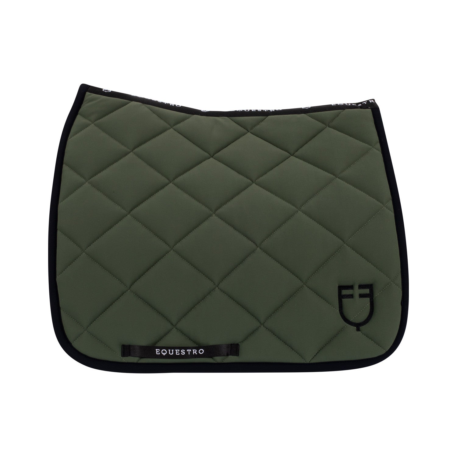 Dressage saddle pad in technical fabric