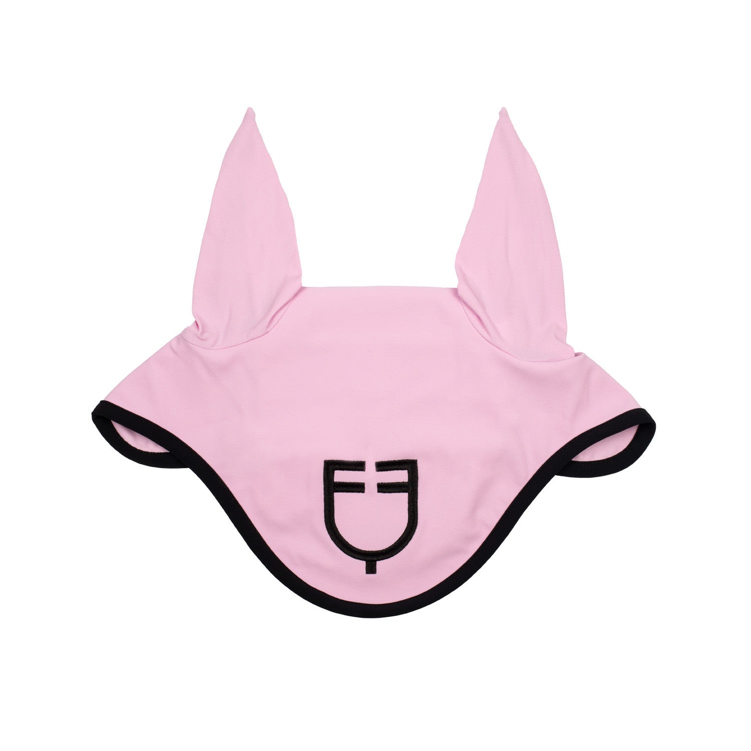 Equestro Black line edition fly veil in stretch material