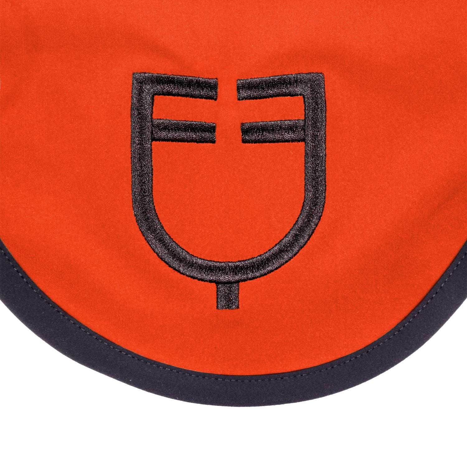 Black line edition fly veil in stretch material