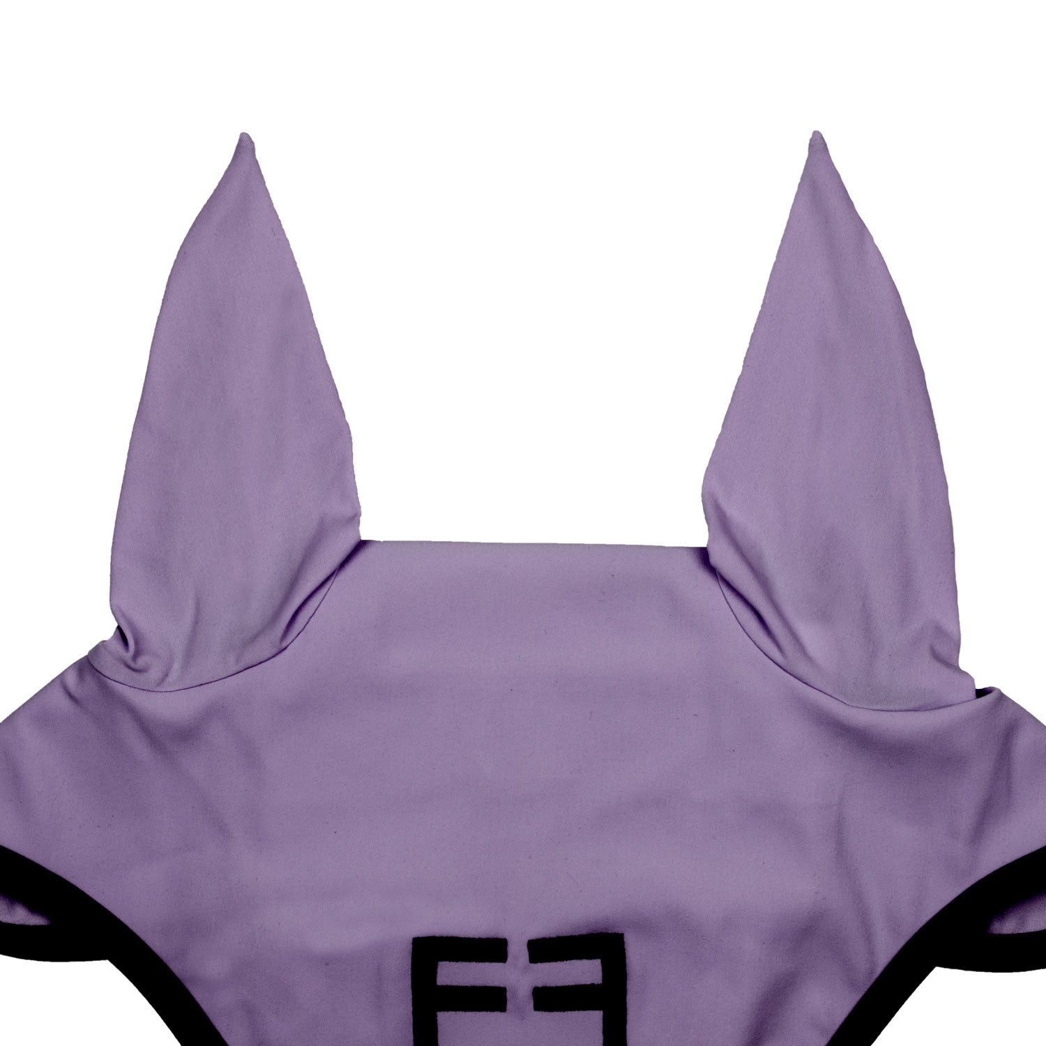 Black line edition fly veil in stretch material