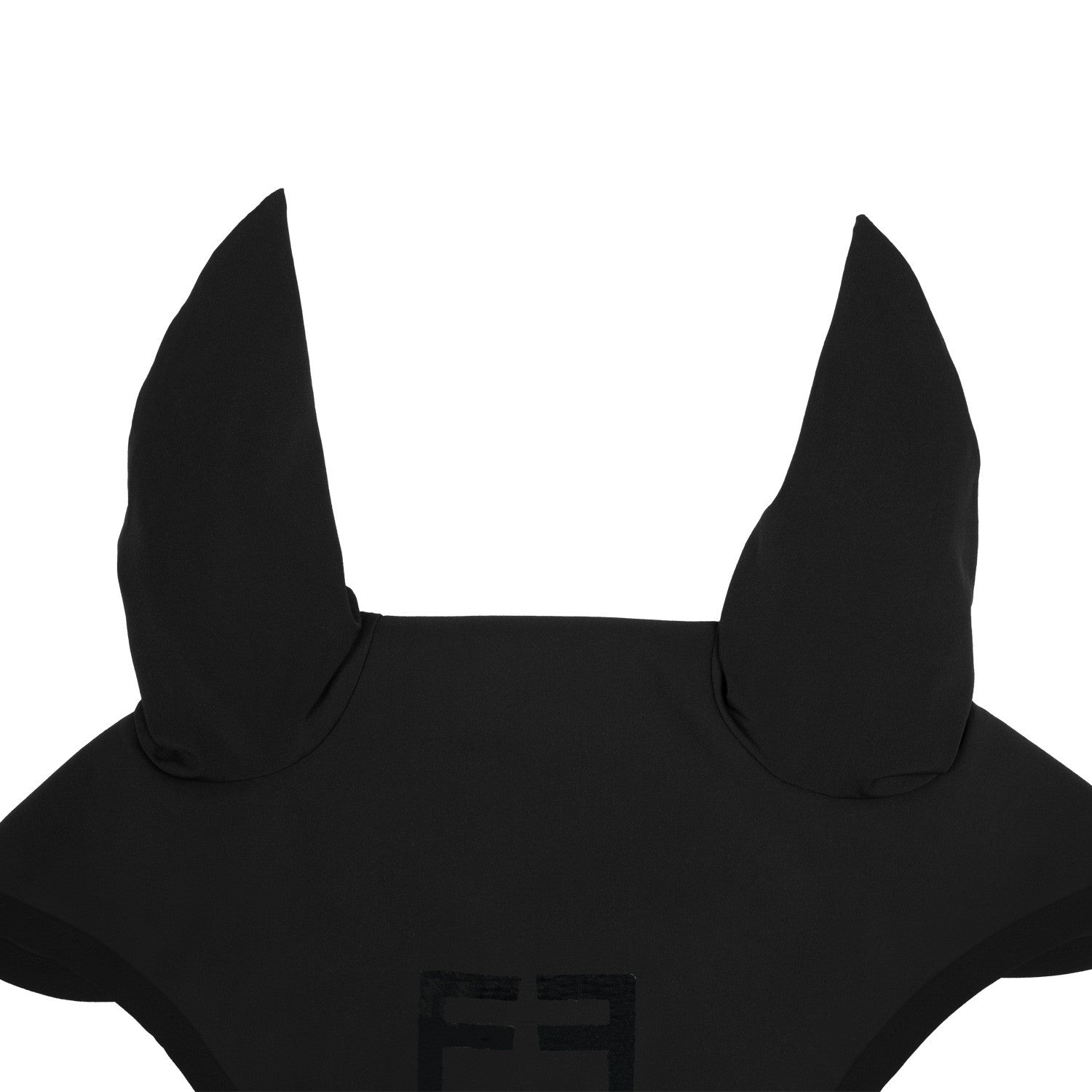 Black line edition fly veil in stretch material