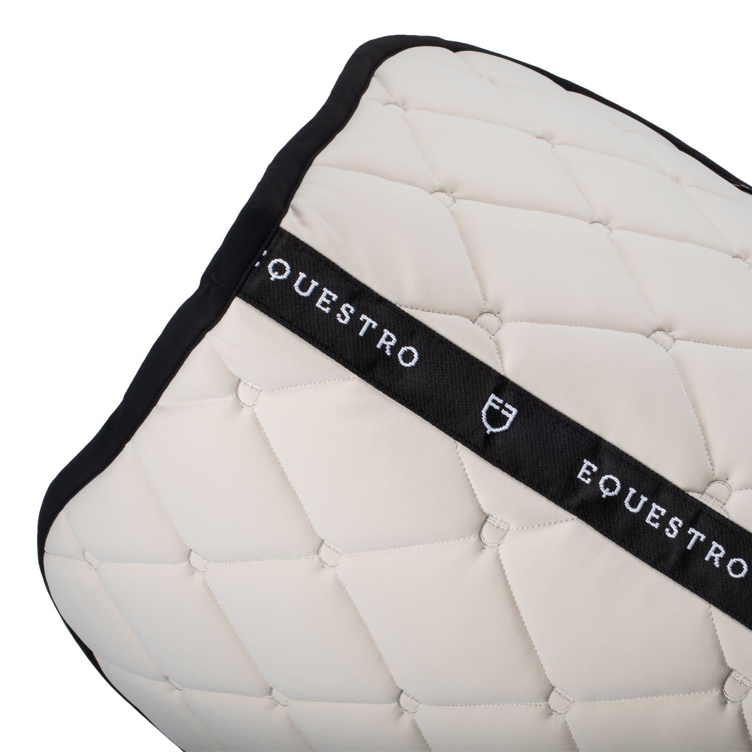 Jumping saddle pad in technical fabric