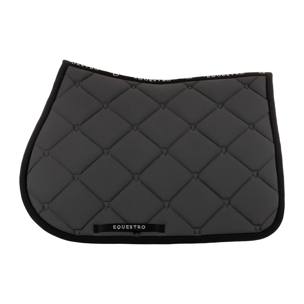 Jumping saddle pad in technical fabric