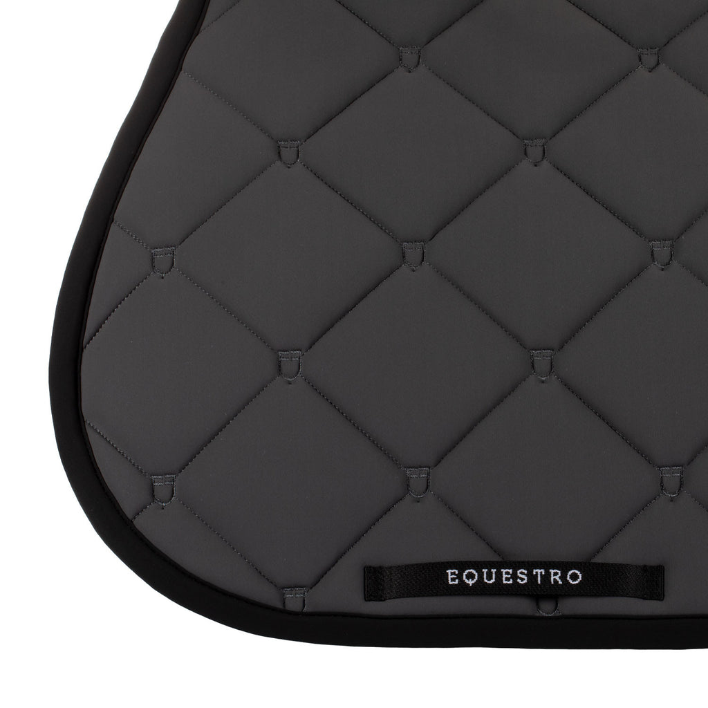 Jumping saddle pad in technical fabric
