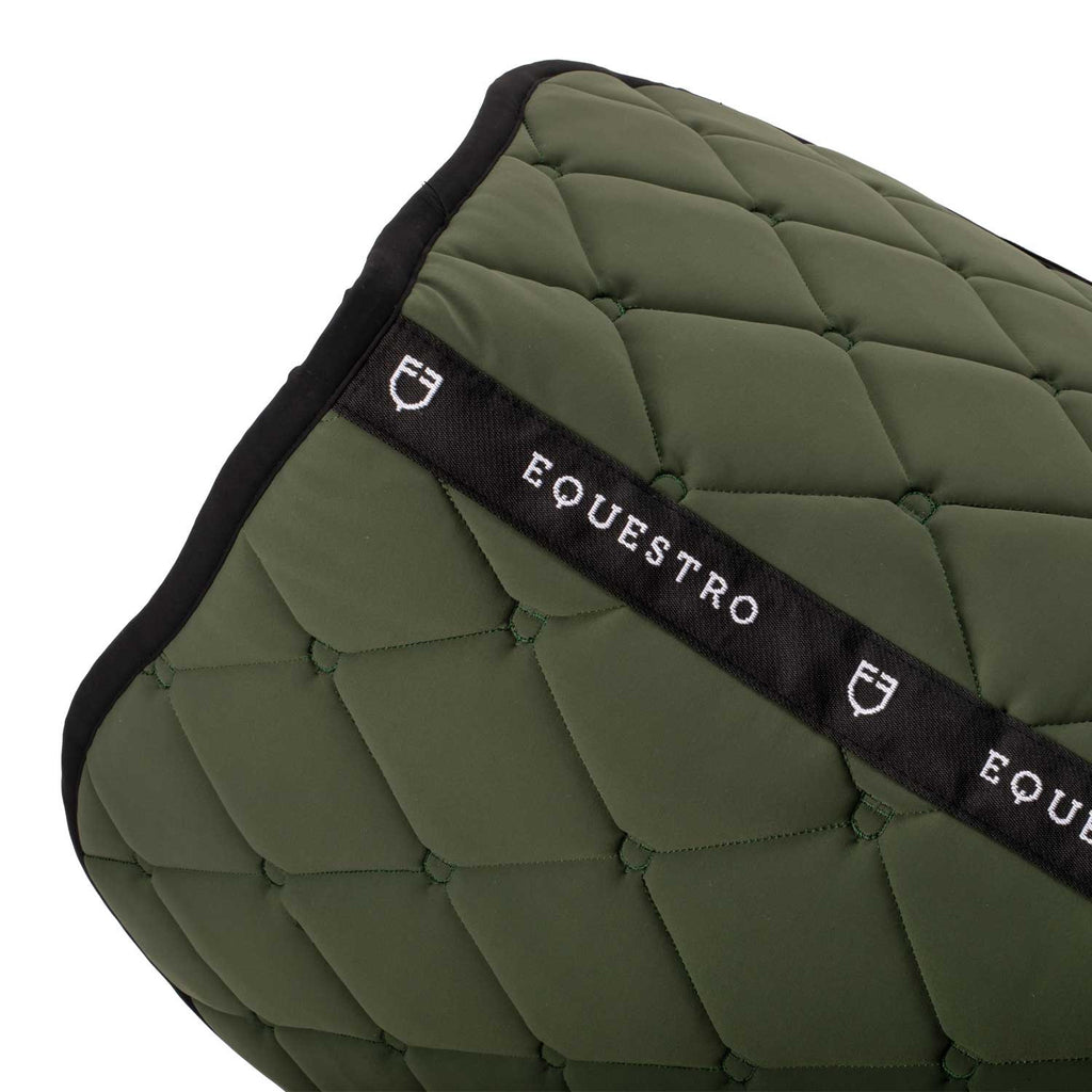 Jumping saddle pad in technical fabric