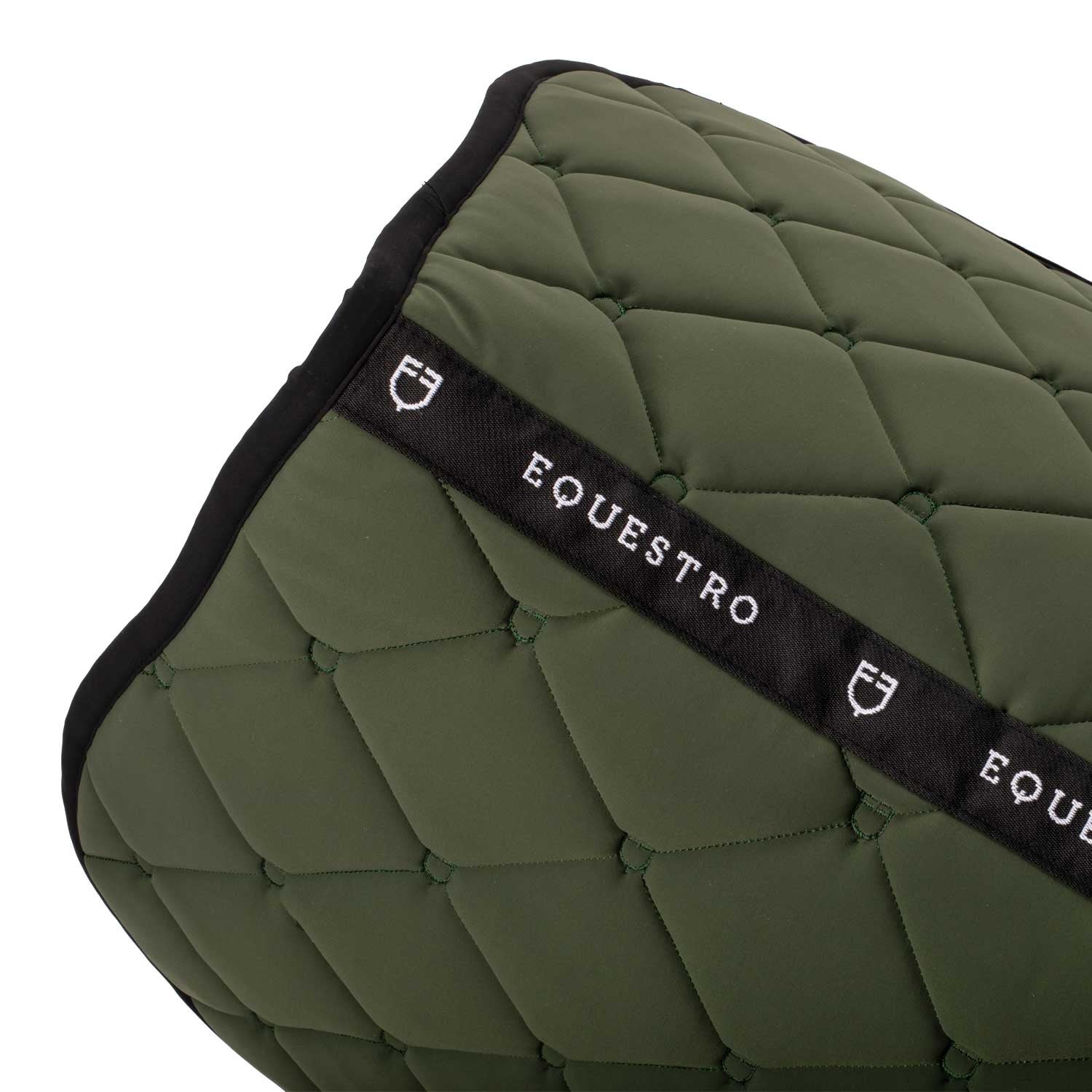 Jumping saddle pad in technical fabric