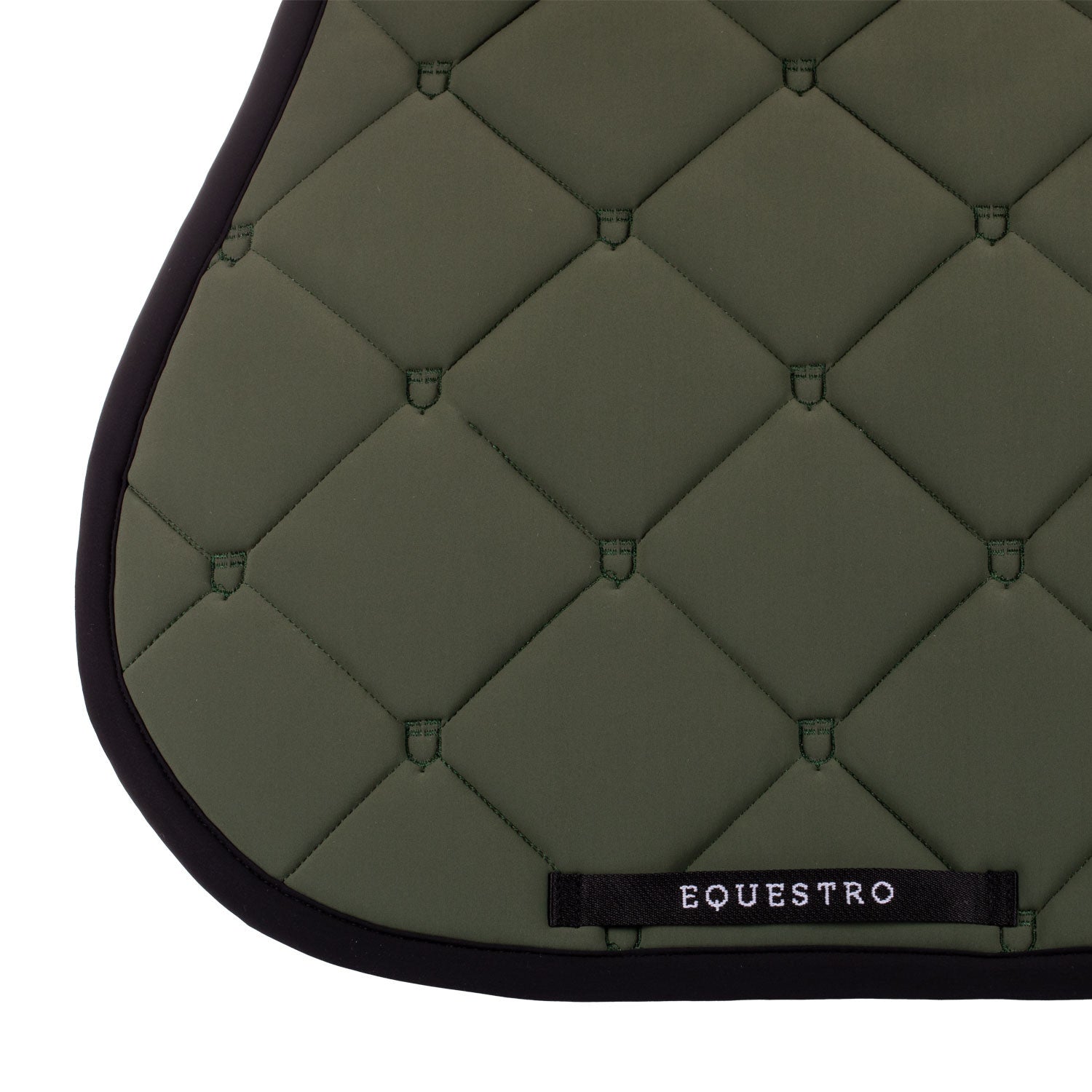 Jumping saddle pad in technical fabric