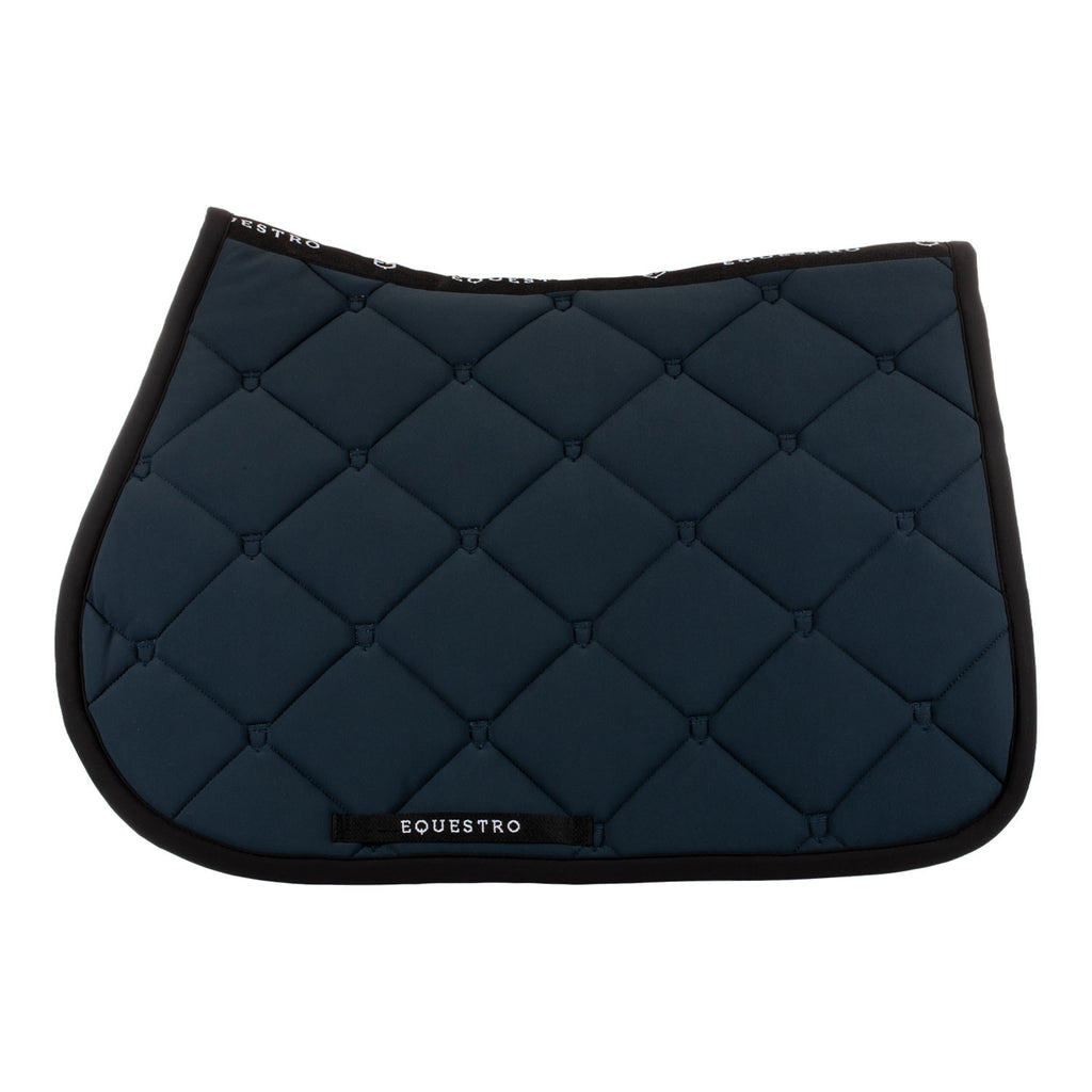 Jumping saddle pad in technical fabric