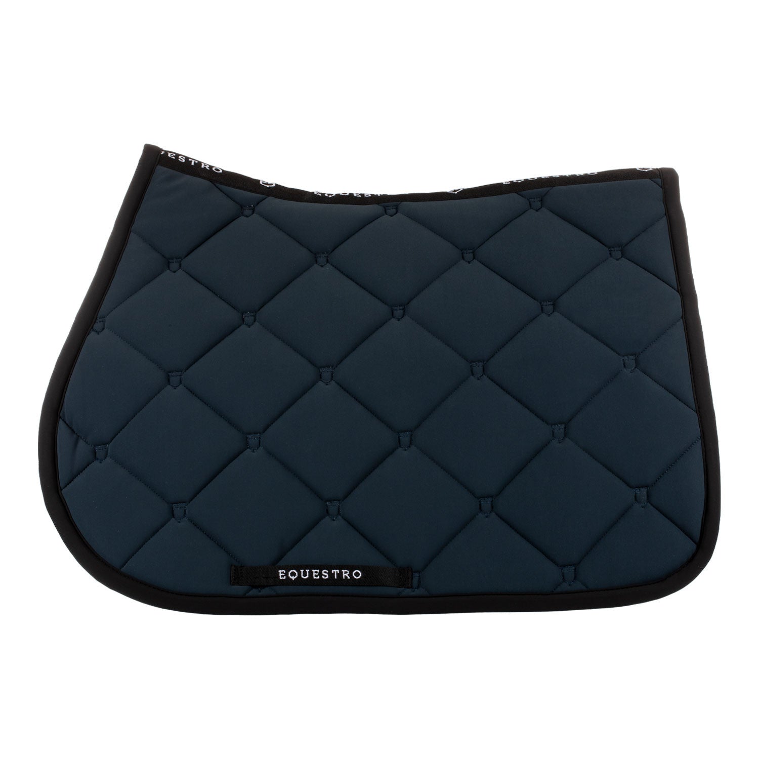Jumping saddle pad in technical fabric