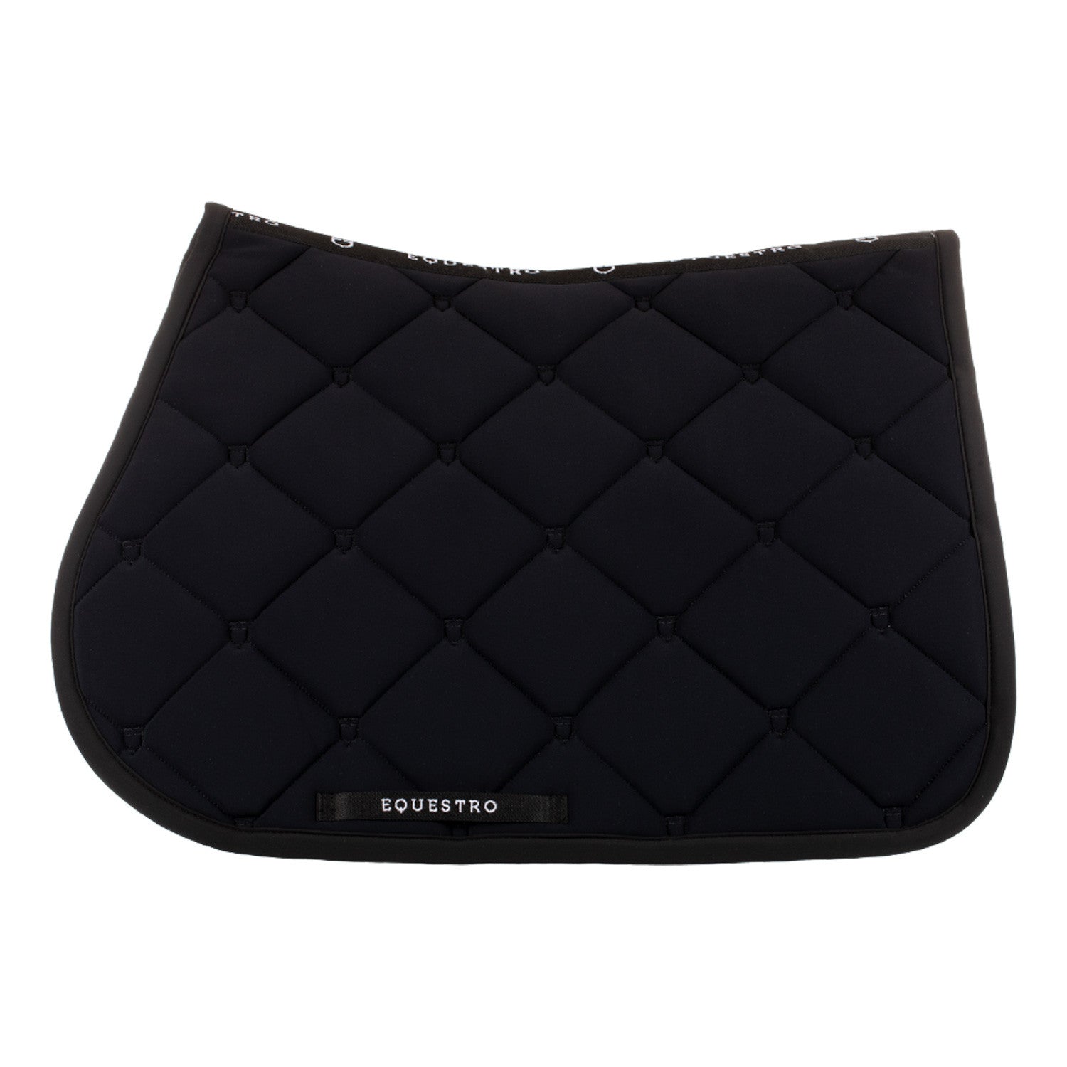 Jumping saddle pad in technical fabric