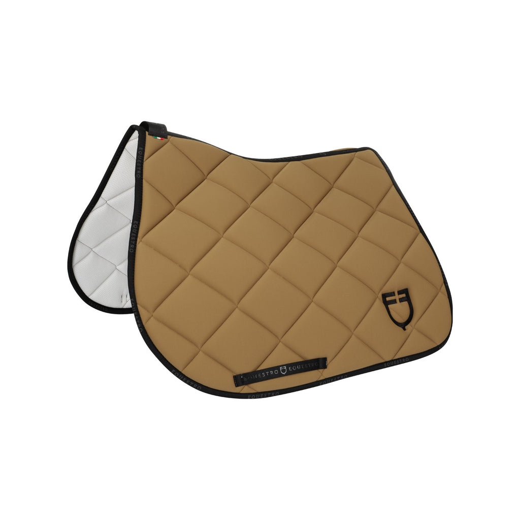 Jumping saddle pad breathable technical fabric limited colour edition