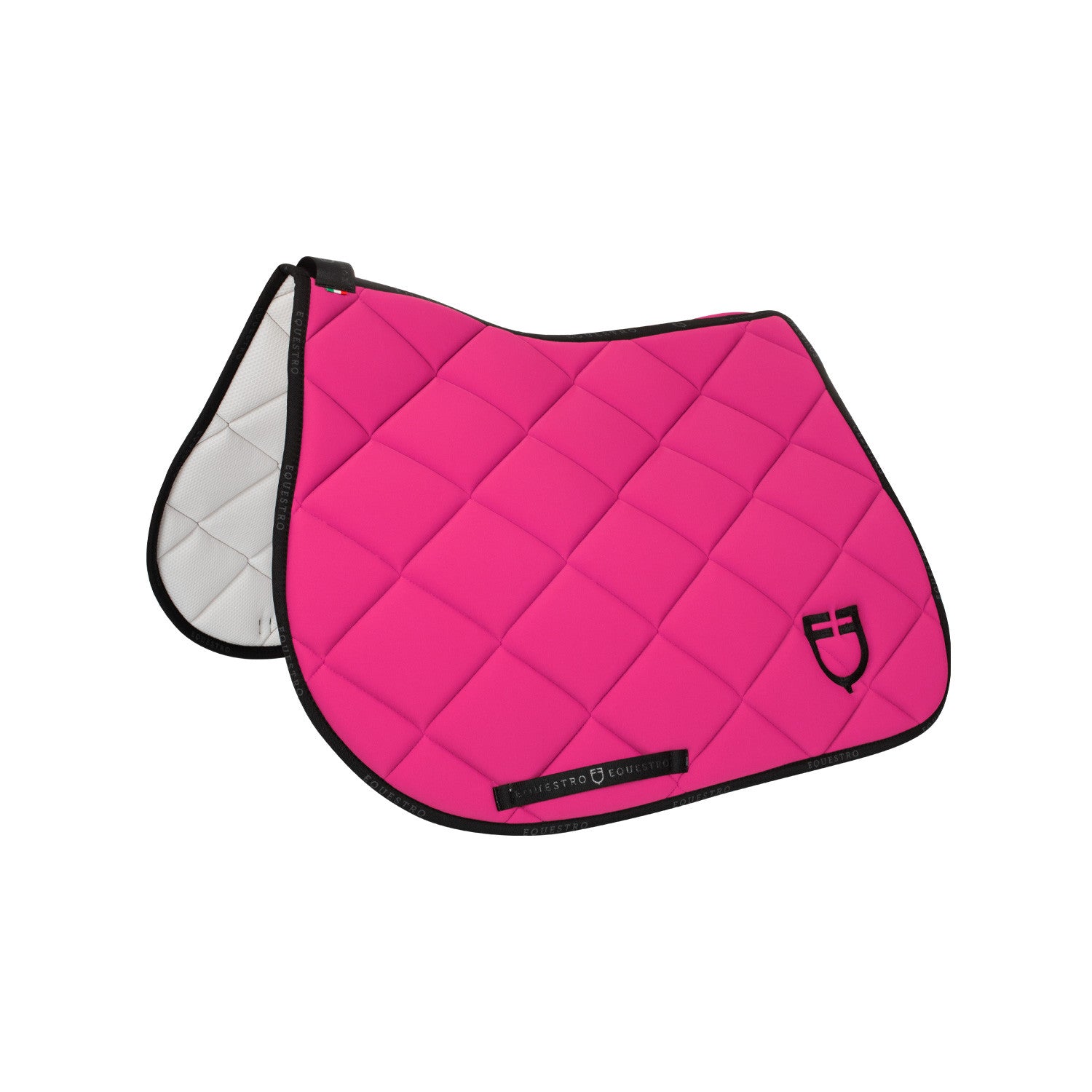 Equestro Jumping saddle pad technical fabric with logo